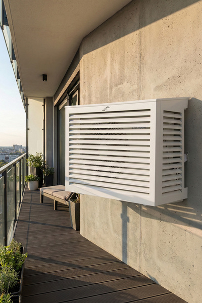 LICCIA Klima Motoru/Dış Ünite Gizleme/Koruma Kafesi XS 7000-9000BTU 86X44X65 ...