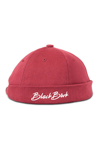 BlackBörk Бордова шапка тип „Докер“