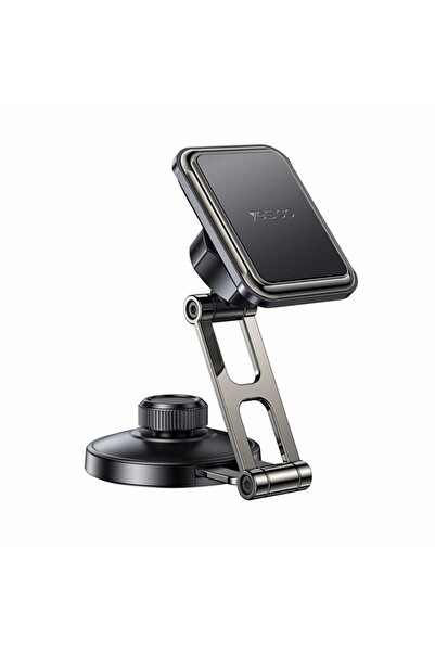 Yesido Suport auto pentru telefon, magnetic, rotație 360 ​​de grade, braț pli...