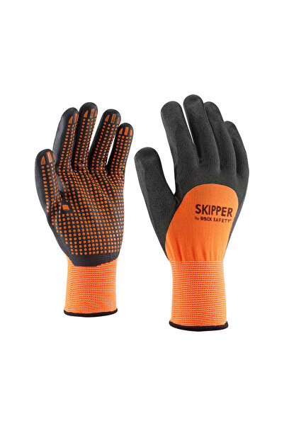 Rock Safety İşkoruma Skipper Dotted Foam Nitrile Gloves (12 Pieces)