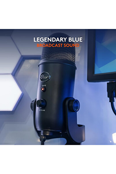 YETI Blue Ultimate USB Condenser Microphone Blackout