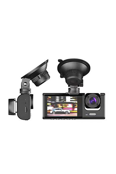 zenivo Dual-lens Car DVR Camera Front/Rear WiFi GPS + 8GB Memery Card