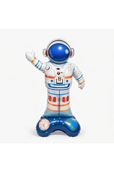 Parti dolabı Standing Astronaut Foil Balloon, Space Theme Children's Birthday...