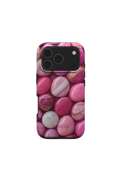 Mobcos iPhone 17 Pro Max Hybrid 2-Layer Hard Shell+Silicone Protective Case-S...