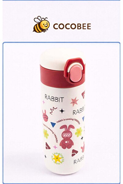 Cocobee -Insulated Stainless Steel Water Bottle, Leakproof, Soft Handle Grip,...