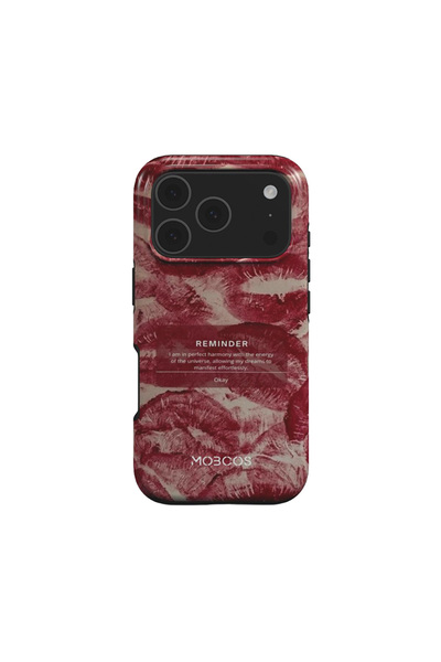 Mobcos iPhone 17 Pro Max Hybrid 2-Layer Hard Shell+Silicone Protective Case-S...