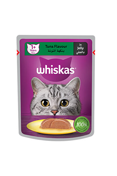 Whiskas طعام قطط بنكهة التونة 80 غرام