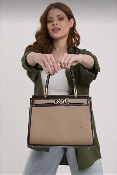 CRESSBERRY Women's Clutch Bag Gold Accessory Set of Adjustable Strap with Sho...