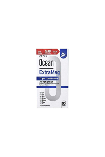 Orzax Ocean Extramag Üçlü Kombinasyon 90 Tablet