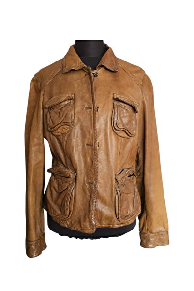 asus deri Genuine Leather Safari Women's Jacket