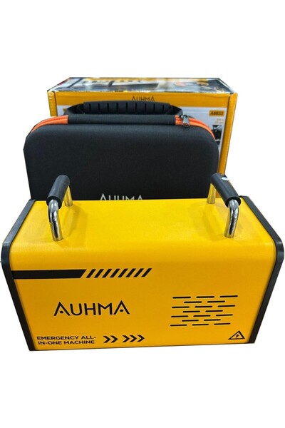 auhma A8833 16.000 Mah 5'i 1 Arada Akü Takviyeli Şarjlı Hava Pompası