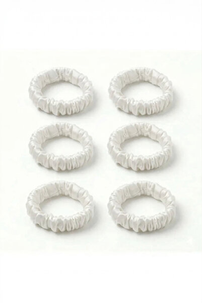 Nomads Felt 6'lı Avantaj Paketi %100 Saf İpek Scrunchie Toka Seti