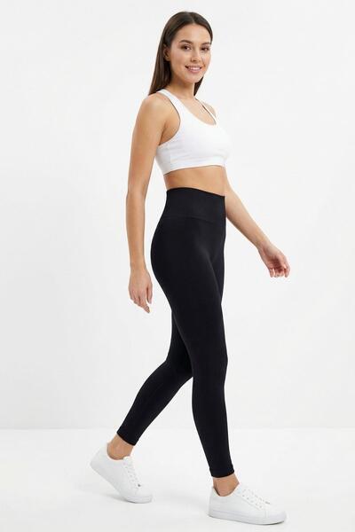 Rays 22306 Leggings with Sim Detail Black