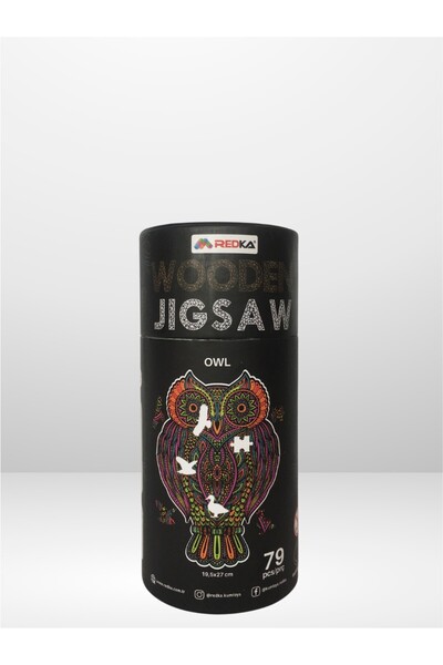 Redka Wooden Jigsaw Owl