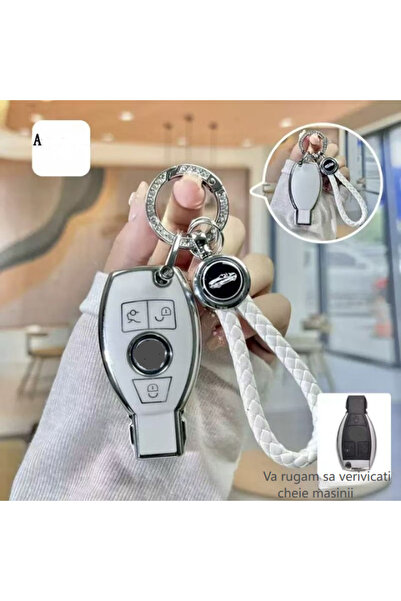 QGC Husa pentru cheie auto, compatibila cu modelele popular ale marcilor germ...