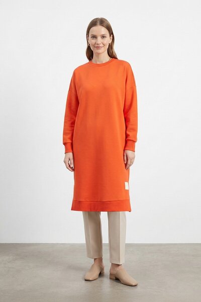 Soul Women's Basic Tunic - 30645Tun - Orange