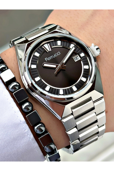 Ferrucci Men's Calendar Wristwatch
