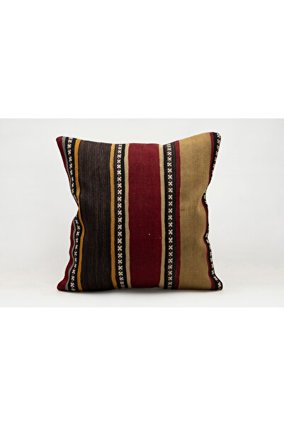 Kilim Whole Sale Handmade Old Kilim Rug Vintage Made in the 1950S, Cushion Co...