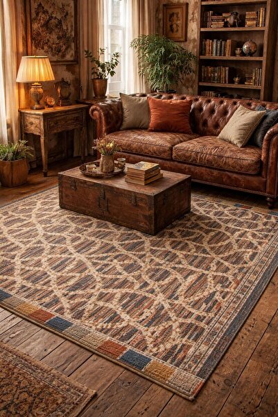 Store ALVAREZ YUMUŞAK TOZ TUTMAZ RENKLİ OTURMA ODASI VE KIŞ BAHÇESİ HALISI