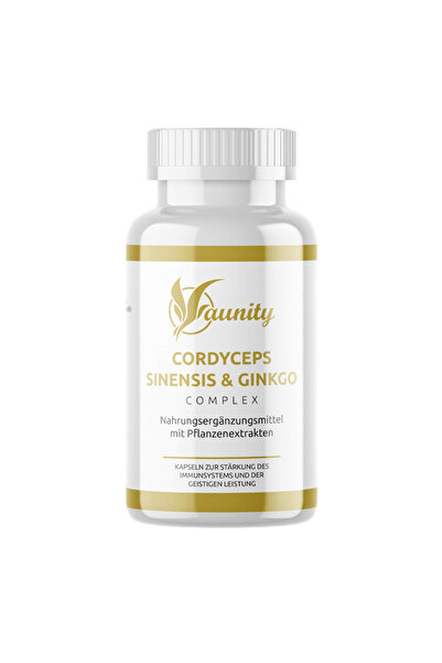 AUNITY GMBH Cordyceps Sinensis + Ginkgo Biloba - 60 Capsules