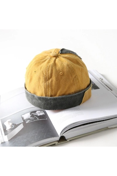 Rupen Kraft Șapcă vintage reglabilă, lavabilă, șapcă cu aspect învechit, șapc...