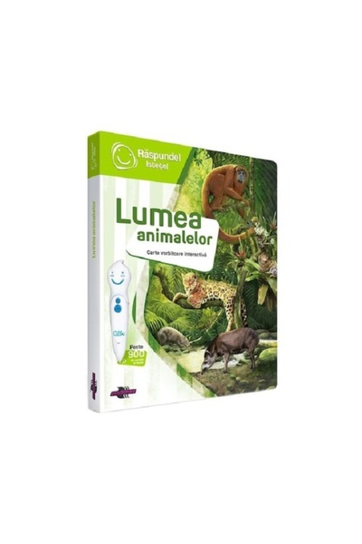 Noname Raspundel Istetel Carte interactiva Lumea Animalelor