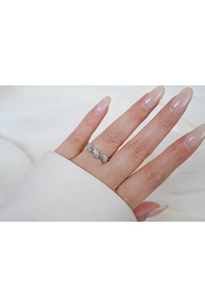 ATELİER TUĞBA Yzk354 Halter Model Stone Adjustable Ring