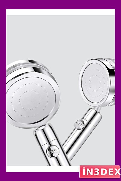 İN3DEX Water-Saving High Pressure Shower Head with Filter