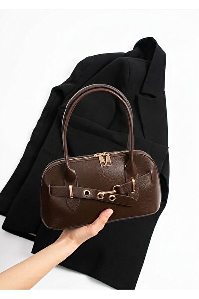 Zealous Carlos Model Χέρι και Γυναικεία Τσάντα ώμου Claret Red