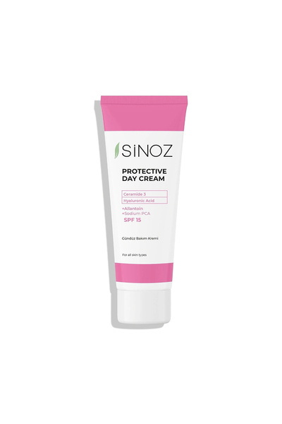 SİNOZ Protective Day Cream SPF 15 – Feuchtigkeit & Barrierepflege Tagescreme ...