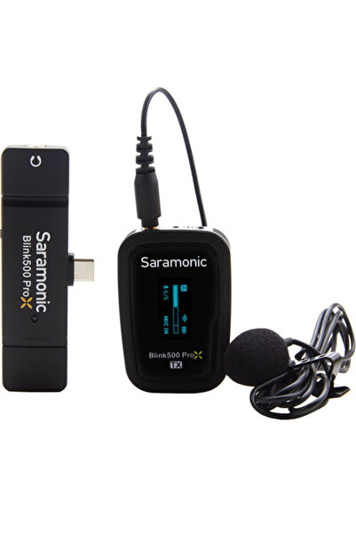 Saramonic Blink 500 ProX B5 Digital Wireless Lavalier Microphone System with ...