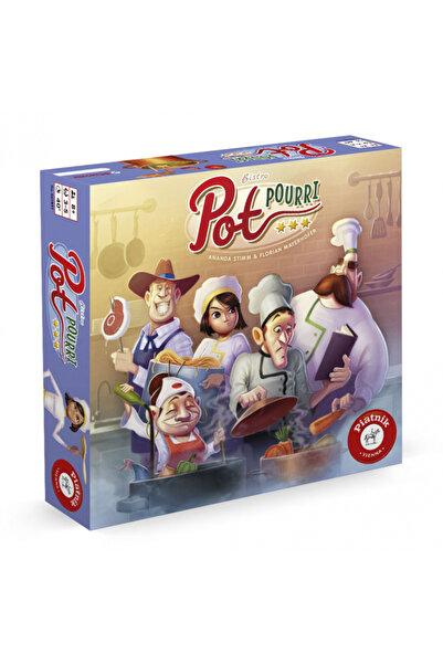 Piatnik Pot Pourri board game, Piatnik, for 3-5 players, ages 8 and up