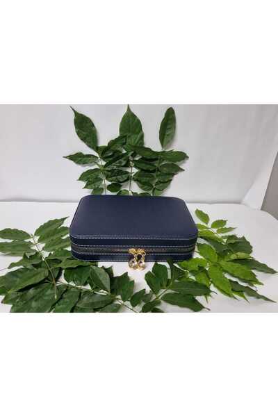 Empressco Large Size Wooden Organizer and Travel Jewelry Storage Box