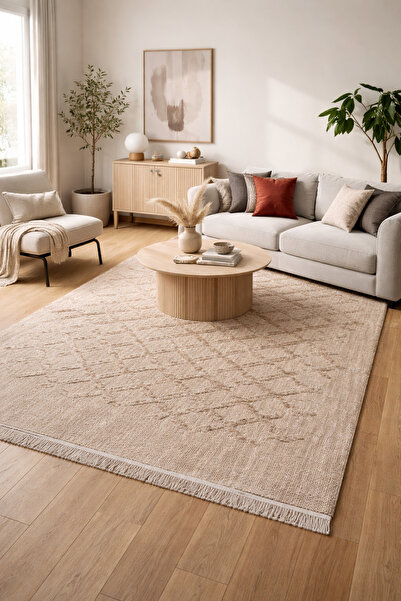 Store ALVAREZ TOZ TUTMAZ YUMUŞAK DOKULU OTURMA ODASI HALISI