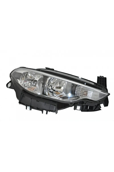 AYFAR 101130 Fiat Egea 2015-2020 Sağ Far Krom Çerçeveli Motorlu