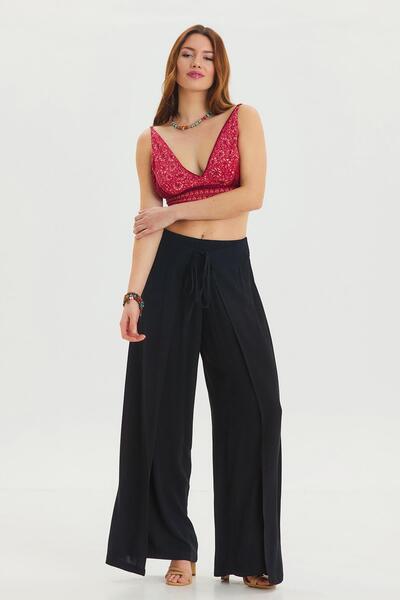 Los banditos Богемні штани з зав'язками та еластичним поясом