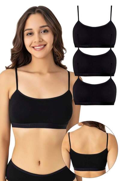 Arma Yıldız Pachet de bumbac bustiere pentru femei, cu material elastic brete...