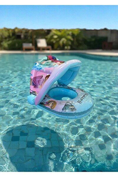 Empressco Gölgelikli Tenteli Çocuk Deniz Simiti Baby Float Bebek Deniz Simiti...