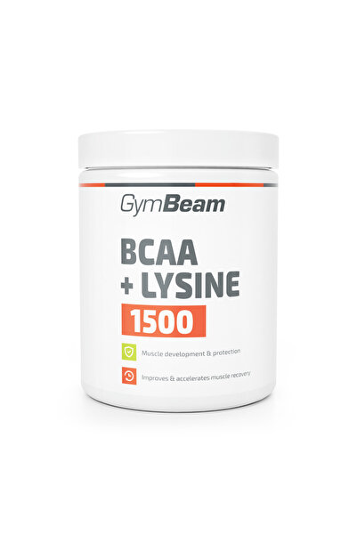 GymBeam BCAA 1500 + Lizină, 300 comprimate, fără aromă