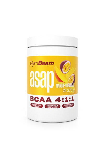 GymBeam ASAP BCAA, 375 g, mango maracuja