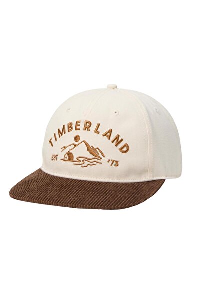 Timberland B0A67Ea5001-R Mountain Cord Baseball Cap Men's Hat Cream