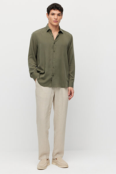 PAULMARK Model in pentru bărbați cu talie elastică pantaloni jogger