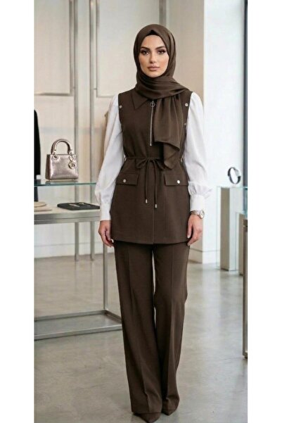 Tebrikler tekstil Women's 2-Piece Set with Hijab G4755