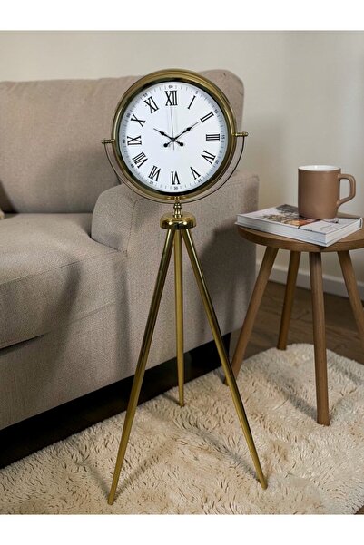 Leyaton Victoria Gold Tripod Stand Clock Rvryt-Rs345