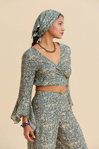 Los banditos Ισπανική μπλούζα με μανίκια