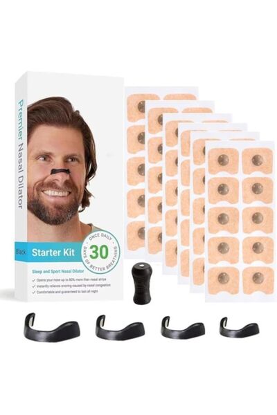 OEM Kit 30 Plasturi nazali antisforait, respiratie usoara