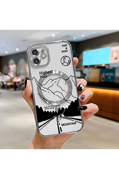 Hontinga حافظة هاتف لاسلكية من السيليكون الناعم الشفاف متوافقة مع هاتف iPhone...