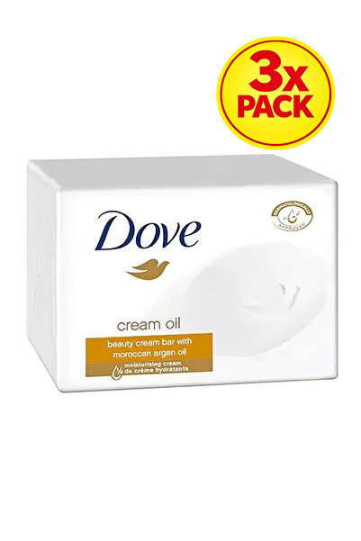 Dove 3x PACK Sapun crema Nourishing Moroccan Argan Oil, 90 g