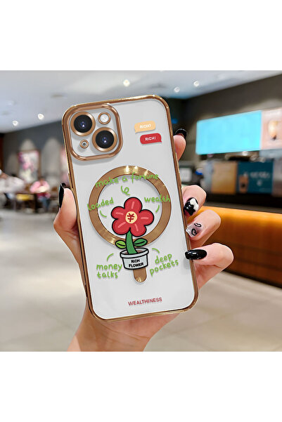 Hontinga حافظة هاتف لاسلكية من السيليكون الناعم الشفاف متوافقة مع هاتف iPhone...