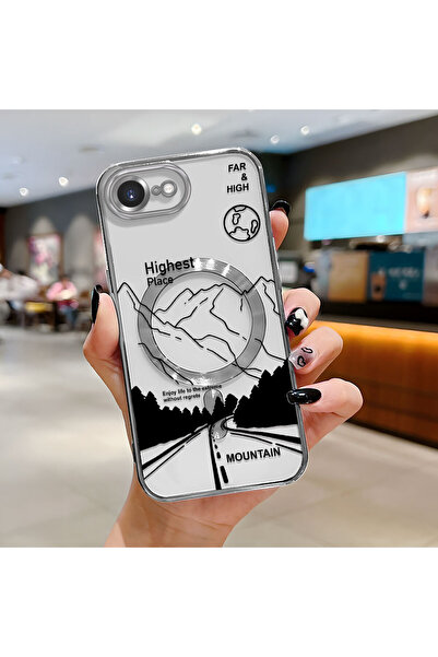 Hontinga حافظة هاتف لاسلكية من السيليكون الناعم الشفاف متوافقة مع iPhone 16e ...